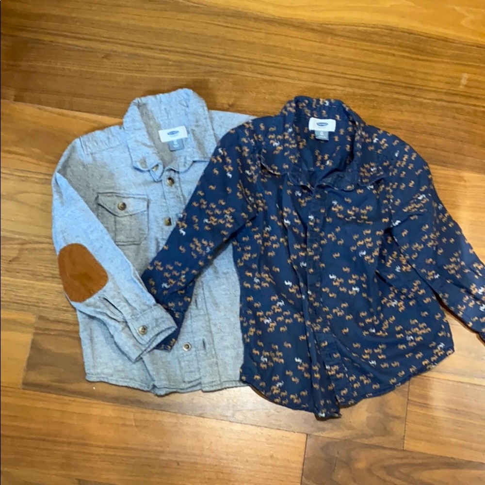 Old Navy long sleeve shirts 5T